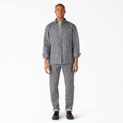 "Dickies 1922 Hickory Striped Chore Coat"