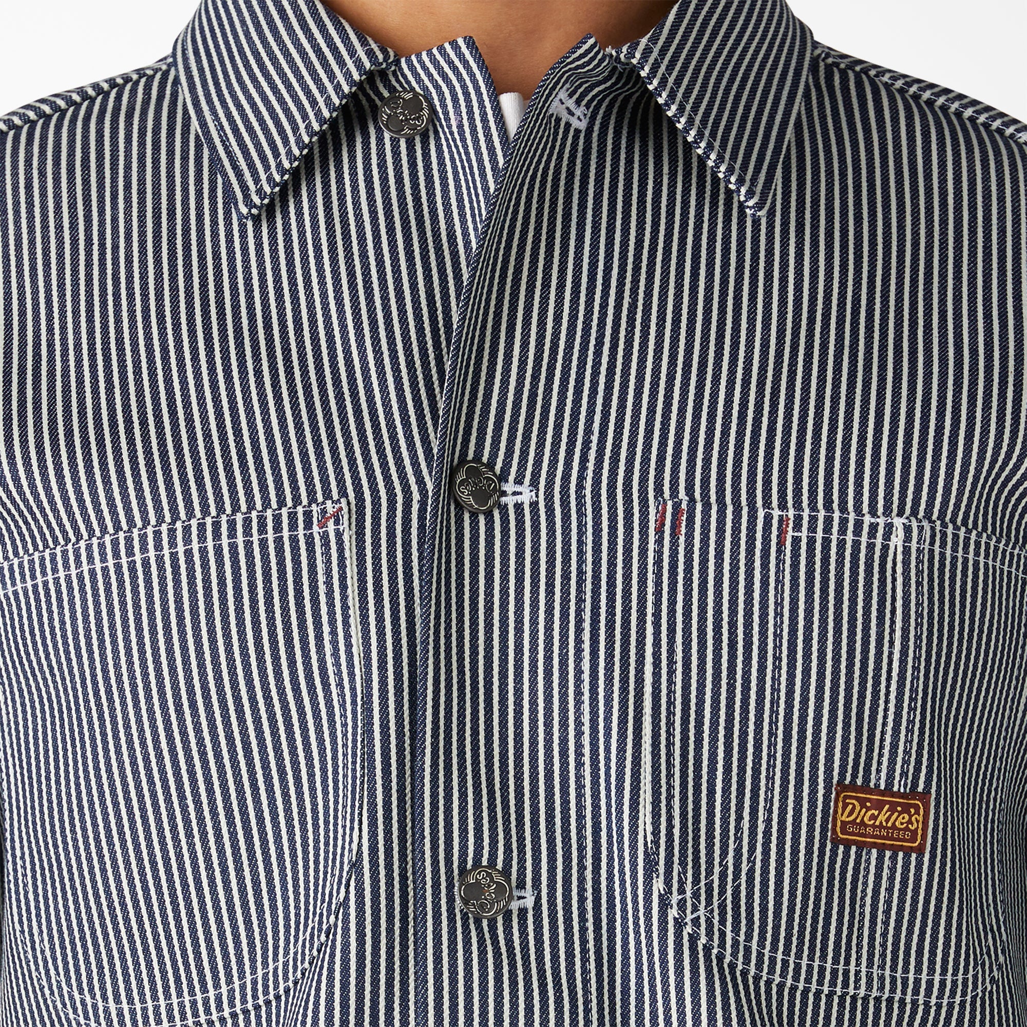 "Dickies 1922 Hickory Striped Chore Coat"