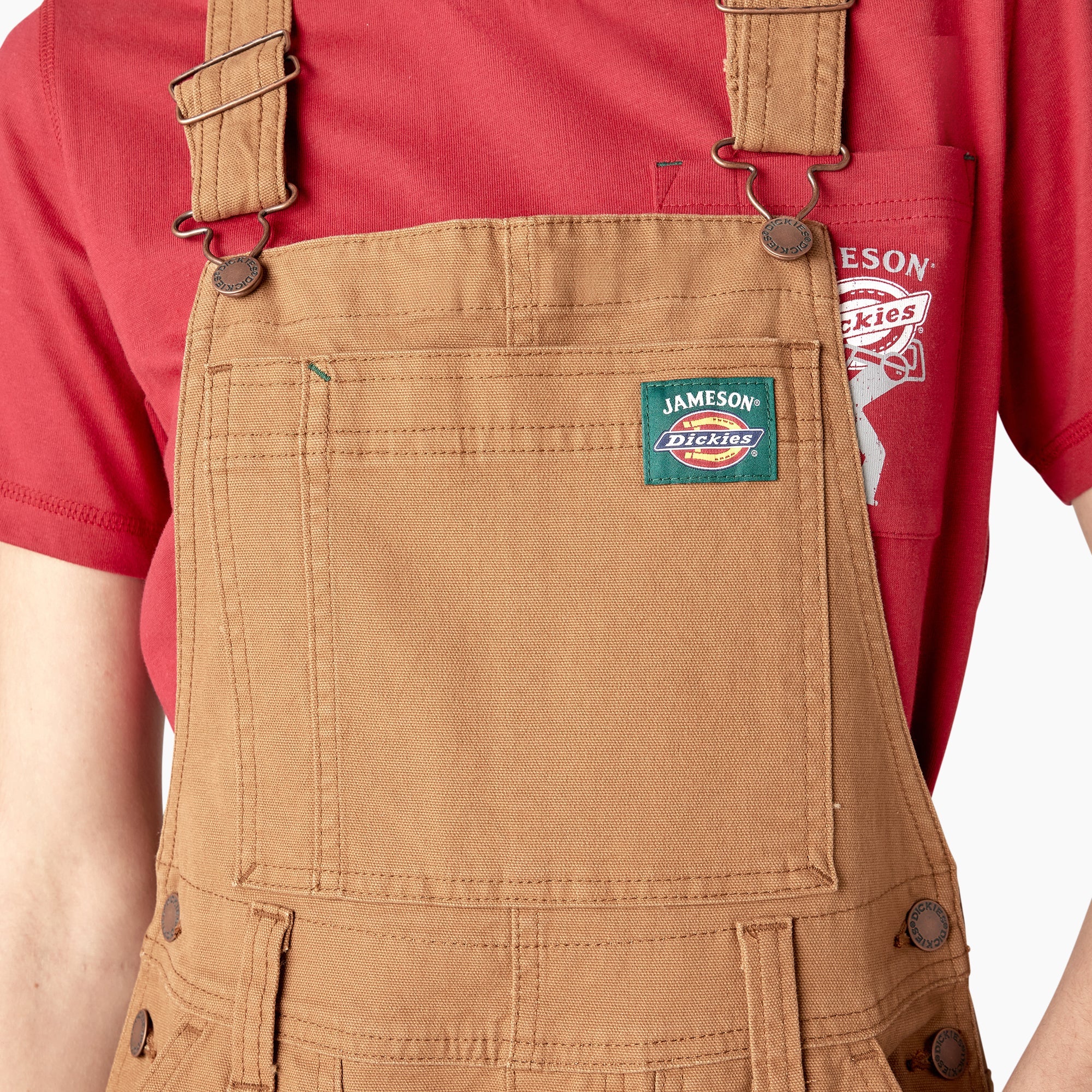 "Dickies x Jameson Women's Utility Double Knee Overalls"