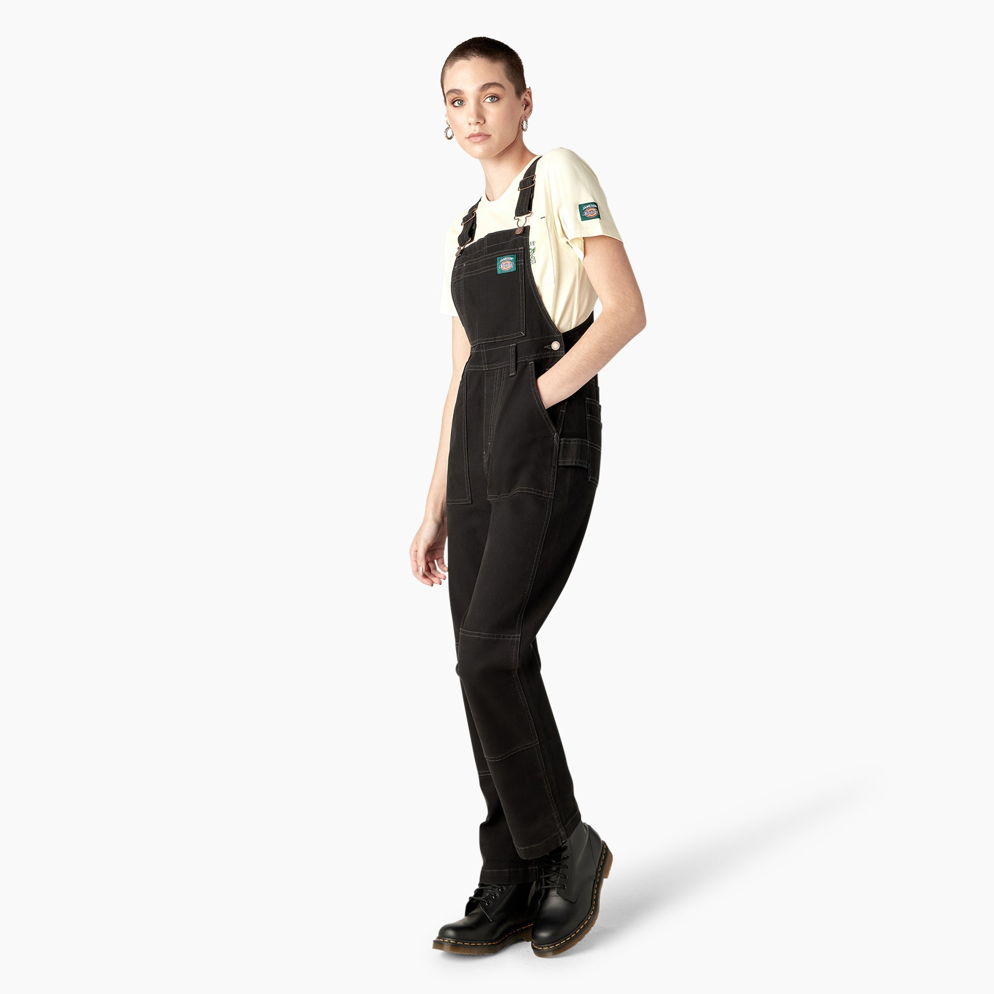 "Dickies x Jameson Women's Utility Double Knee Overalls"