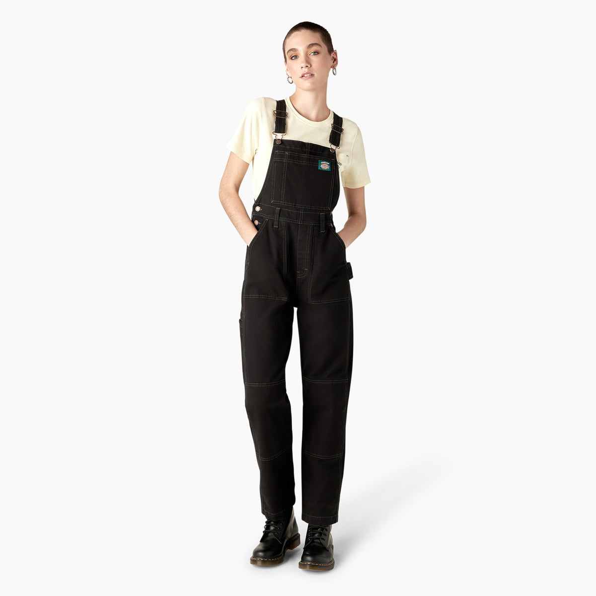 "Dickies x Jameson Women's Utility Double Knee Overalls"