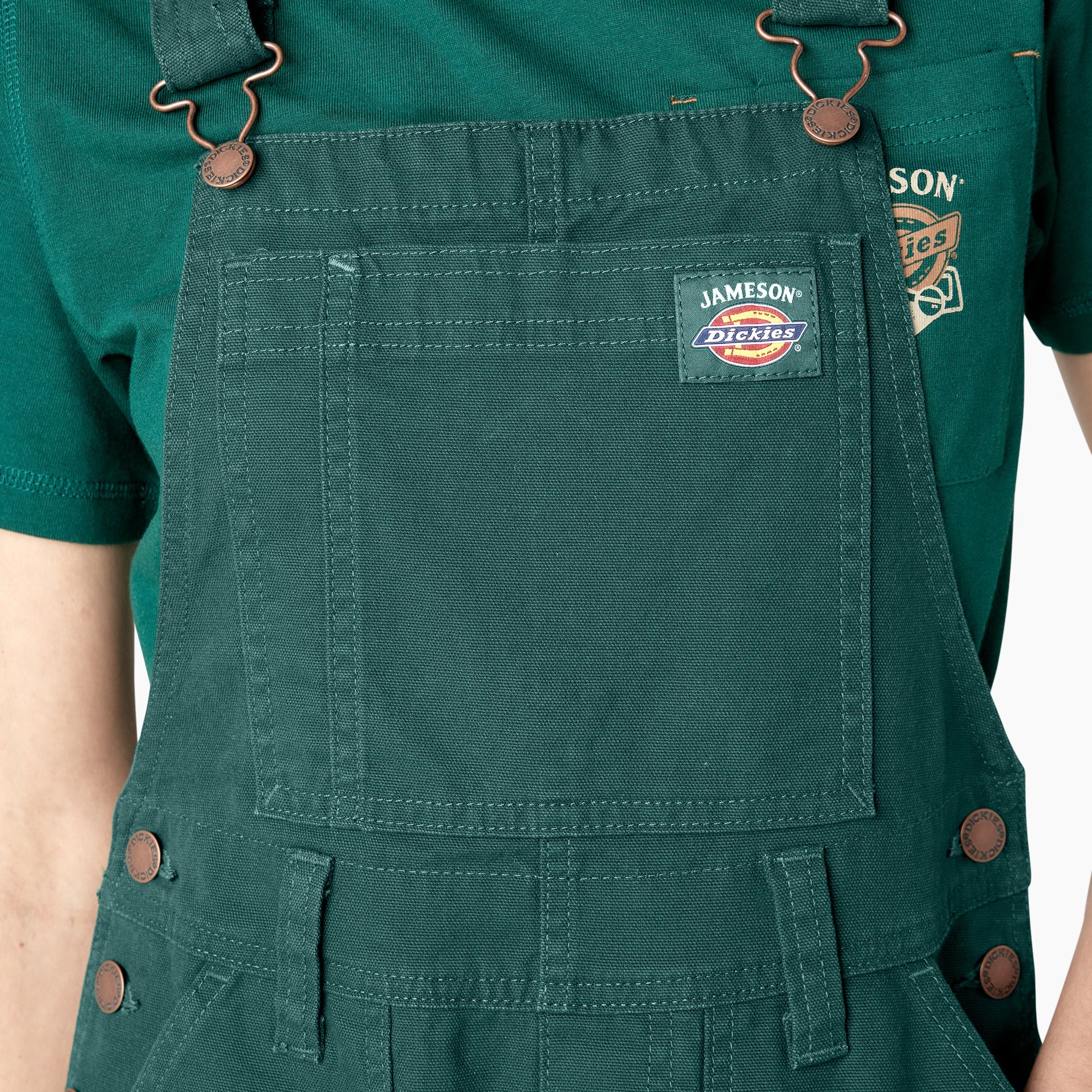 "Dickies x Jameson Women's Utility Double Knee Overalls"