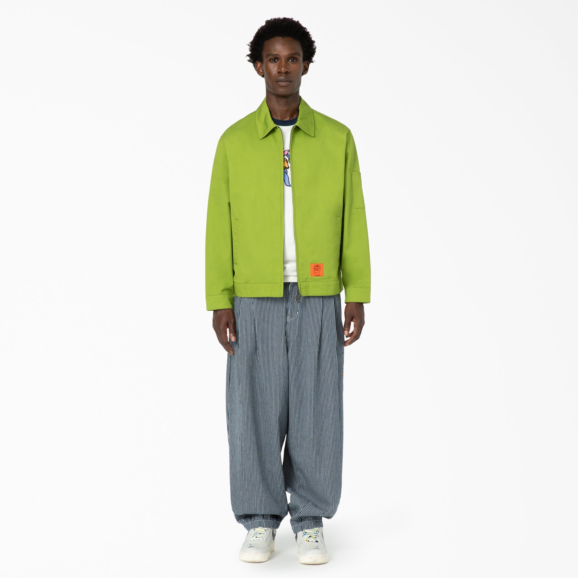 "Brain Dead Dyed Eisenhower Jacket"