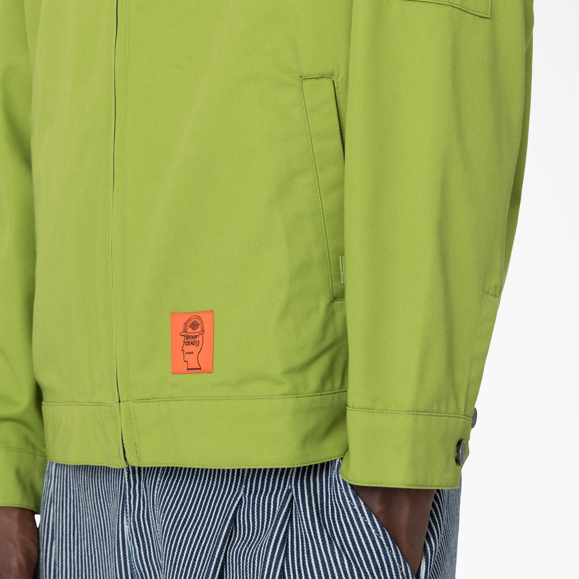"Brain Dead Dyed Eisenhower Jacket"