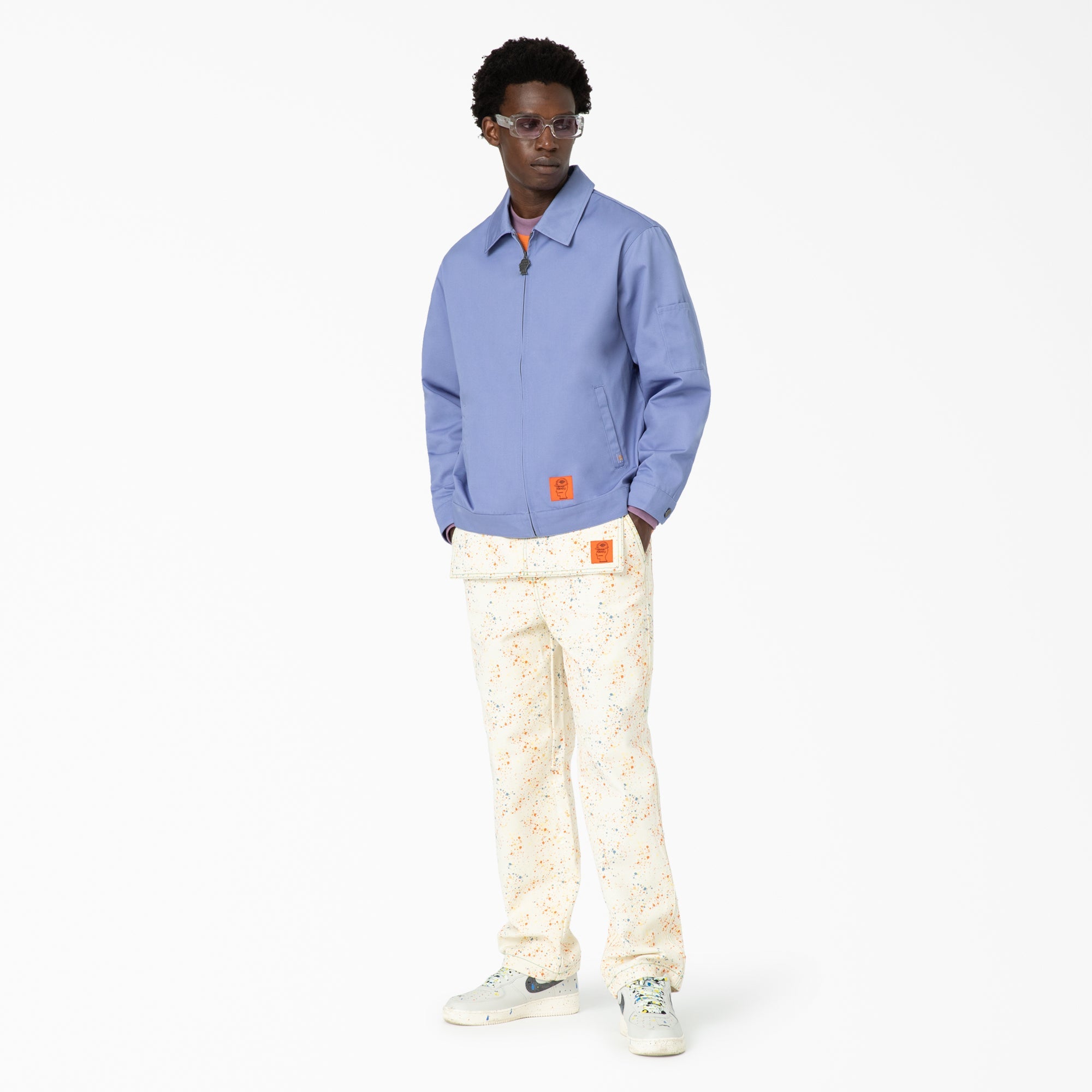 "Brain Dead Dyed Eisenhower Jacket"