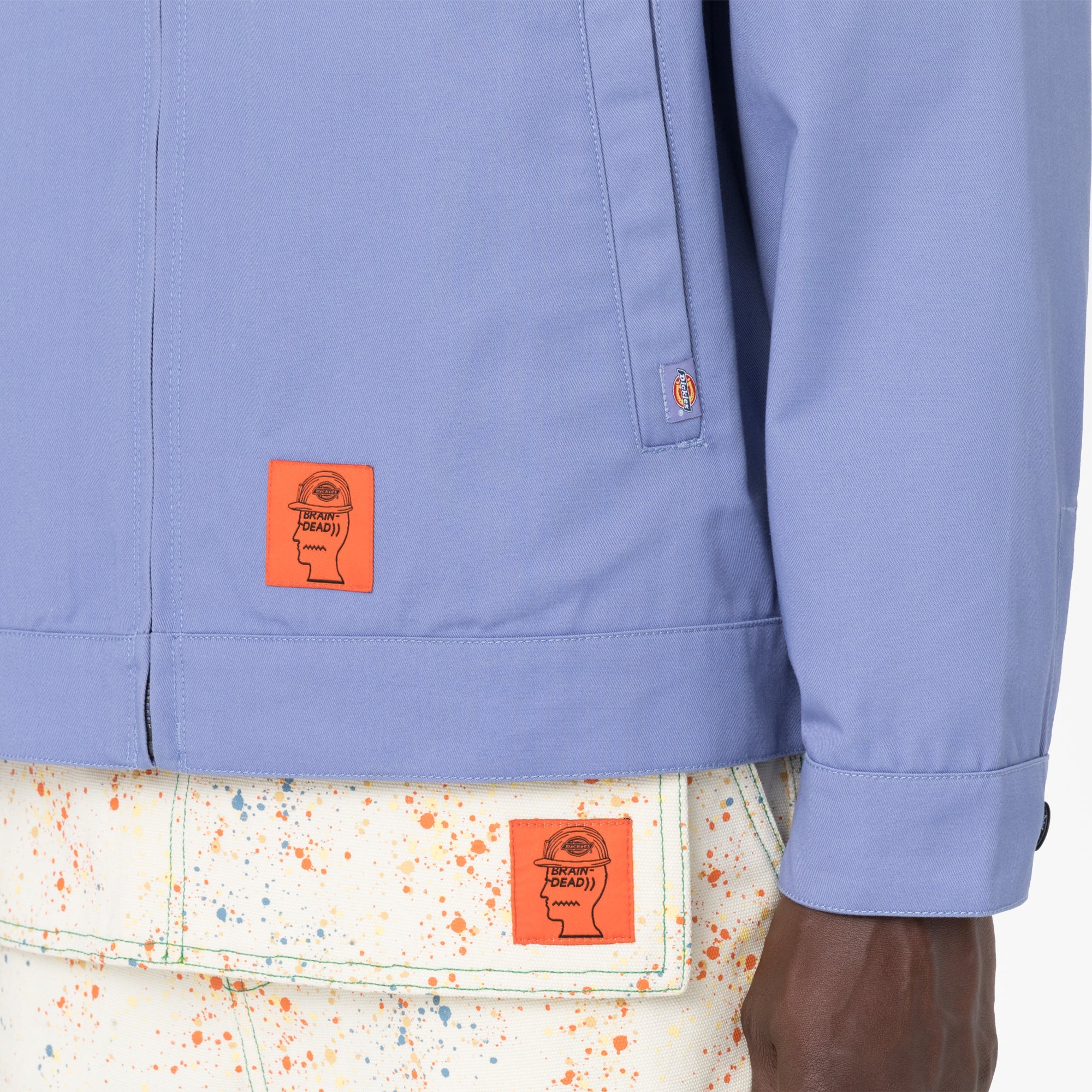 "Brain Dead Dyed Eisenhower Jacket"