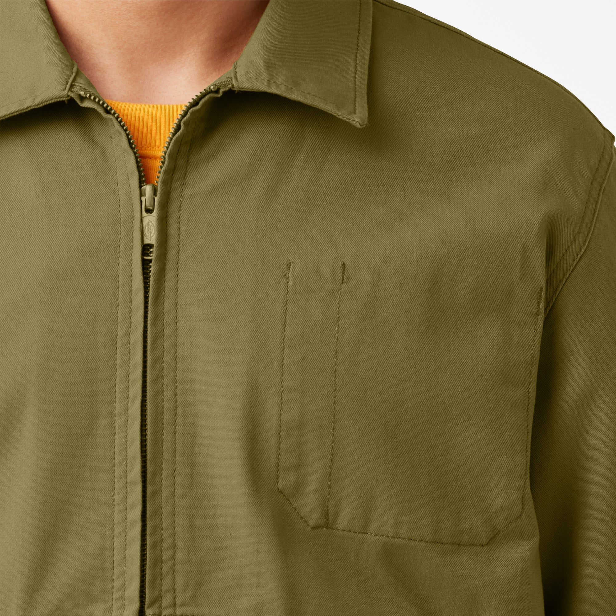 "Sustainably Washed Eisenhower Jacket"