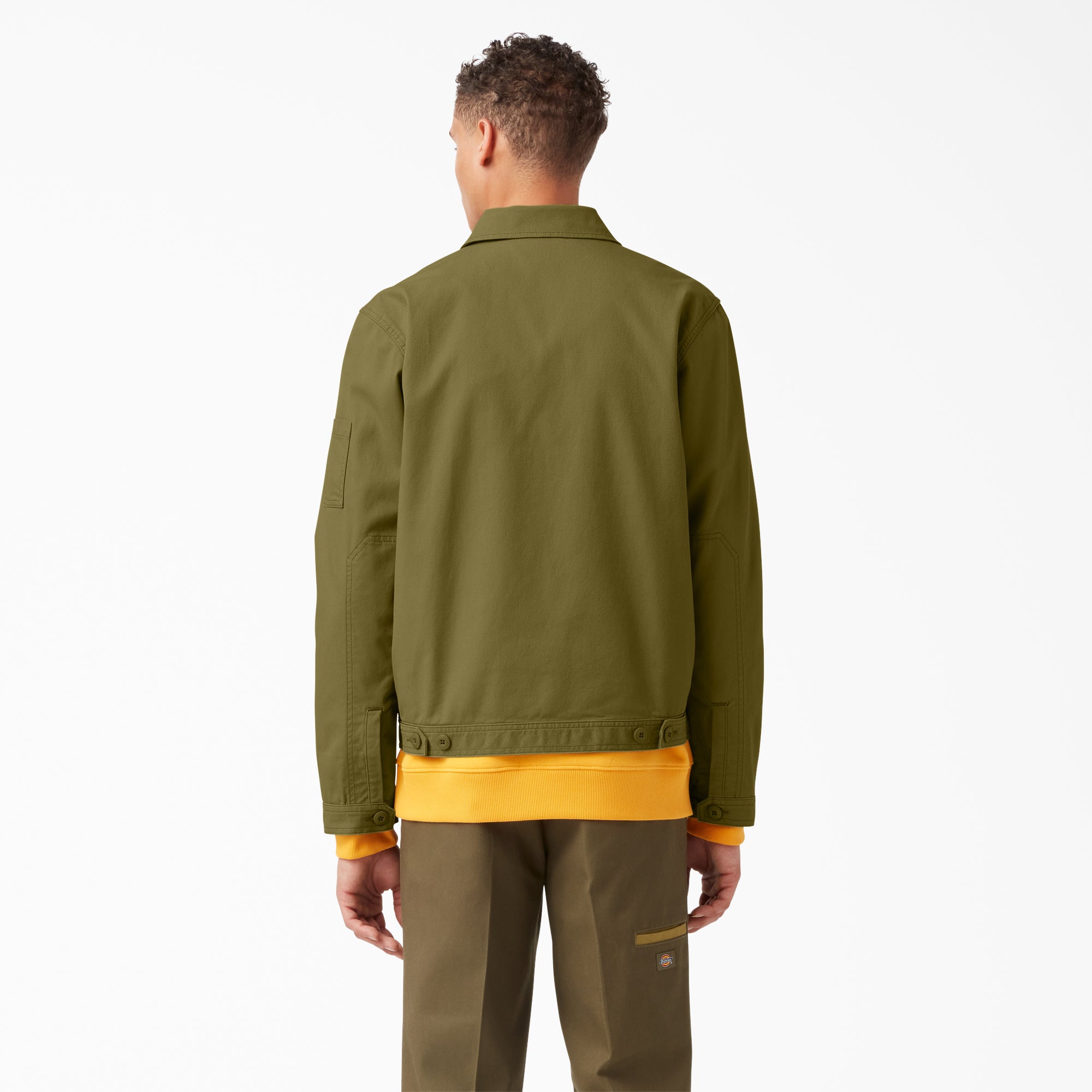 "Sustainably Washed Eisenhower Jacket"