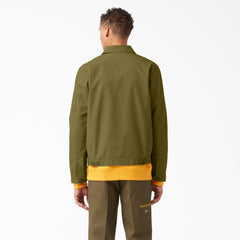 "Sustainably Washed Eisenhower Jacket"