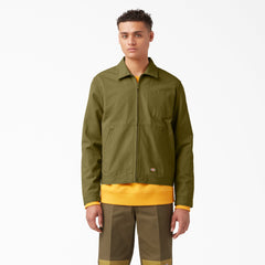"Sustainably Washed Eisenhower Jacket"