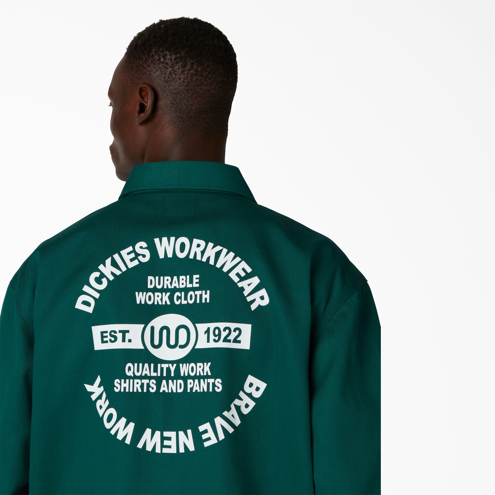 "Unlined Graphic Eisenhower Jacket"