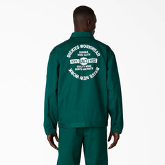 "Unlined Graphic Eisenhower Jacket"