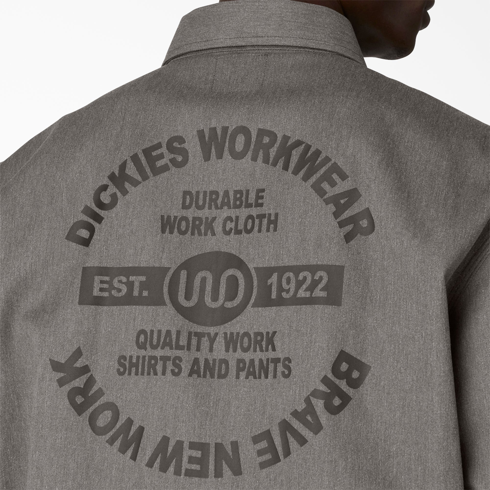 "Unlined Graphic Eisenhower Jacket"