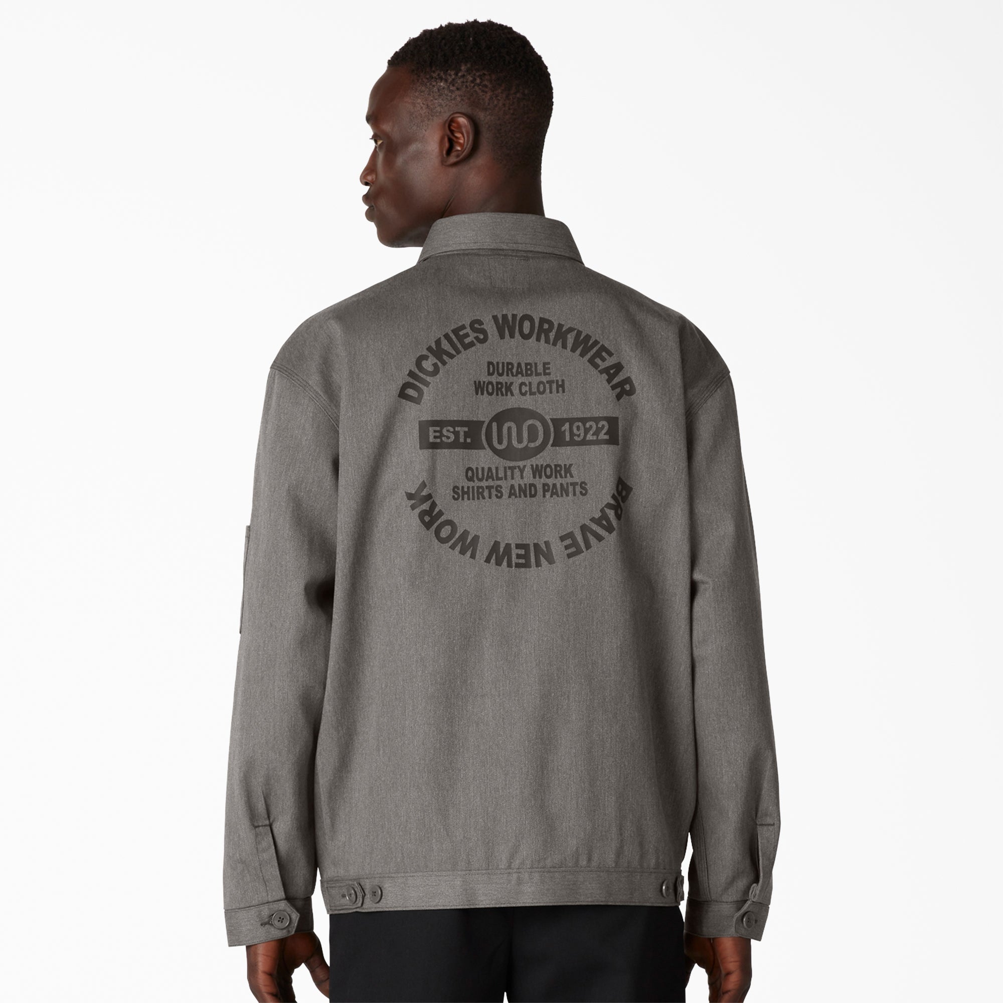 "Unlined Graphic Eisenhower Jacket"