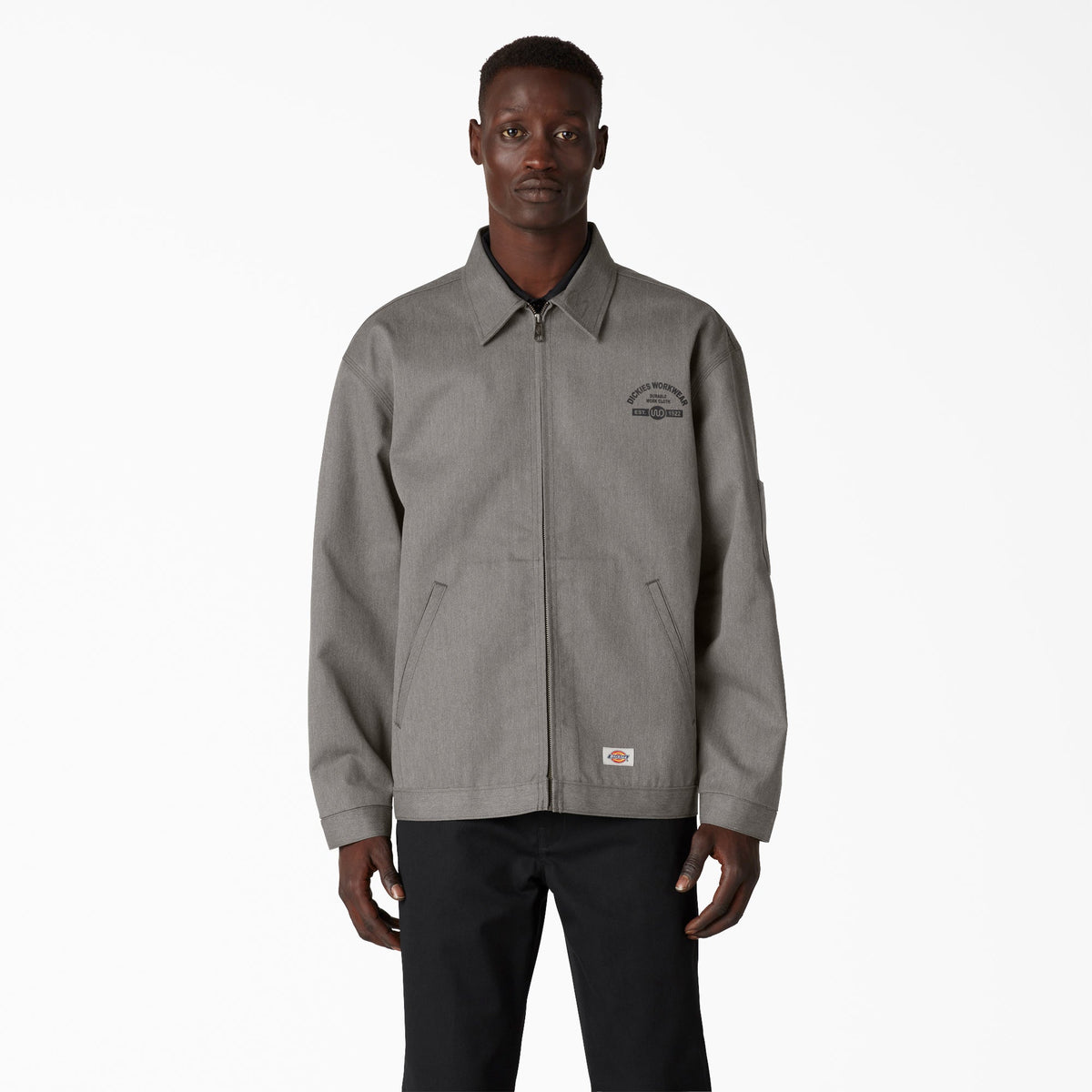 "Unlined Graphic Eisenhower Jacket"