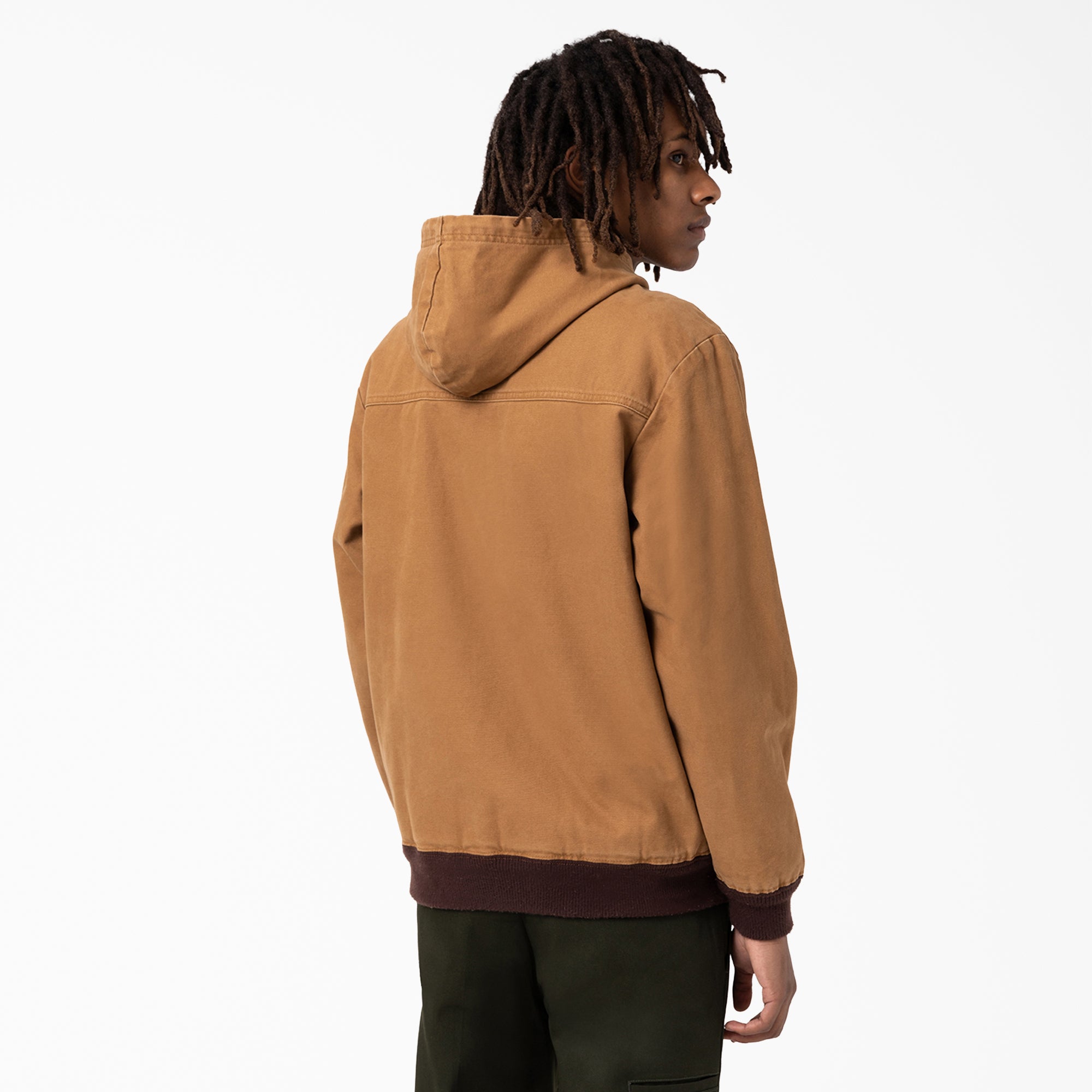 "Hooded Bomber Jacket"
