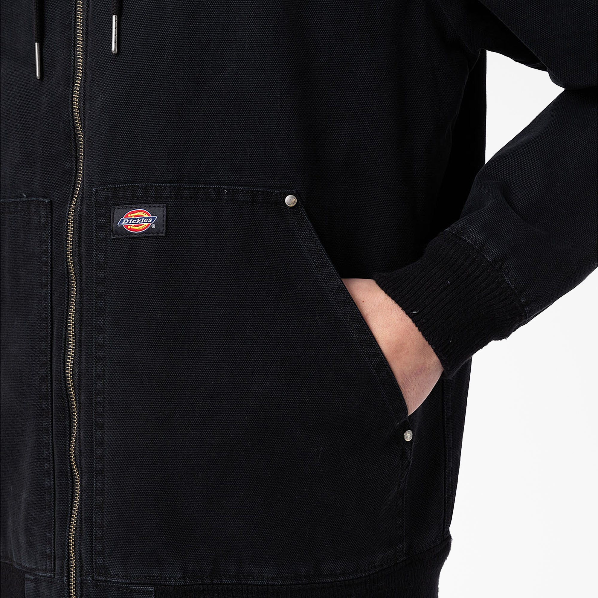 "Hooded Bomber Jacket"