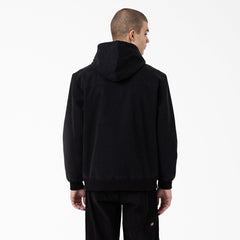 "Hooded Bomber Jacket"