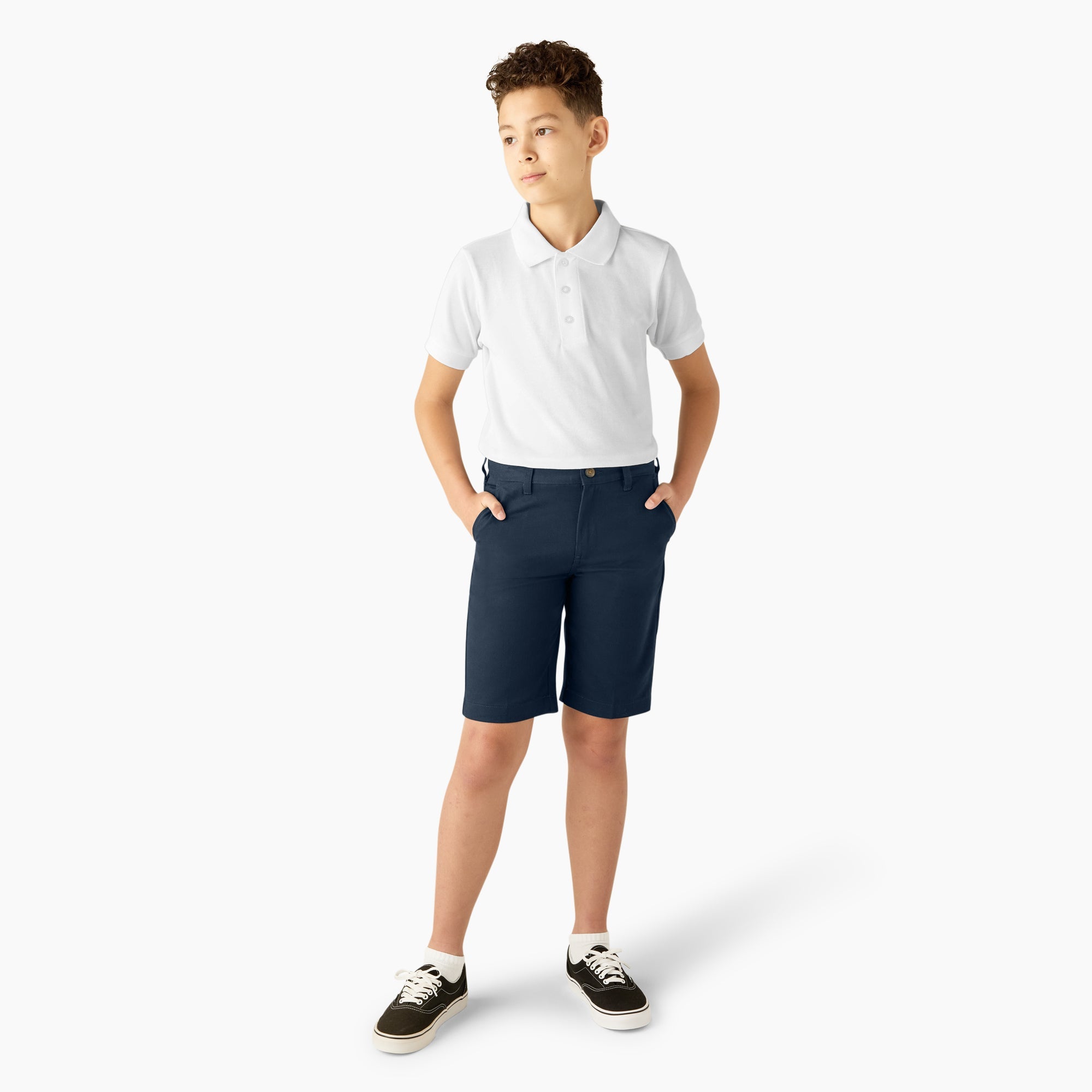 "Boys' FLEX Slim Fit Shorts, 8-20"