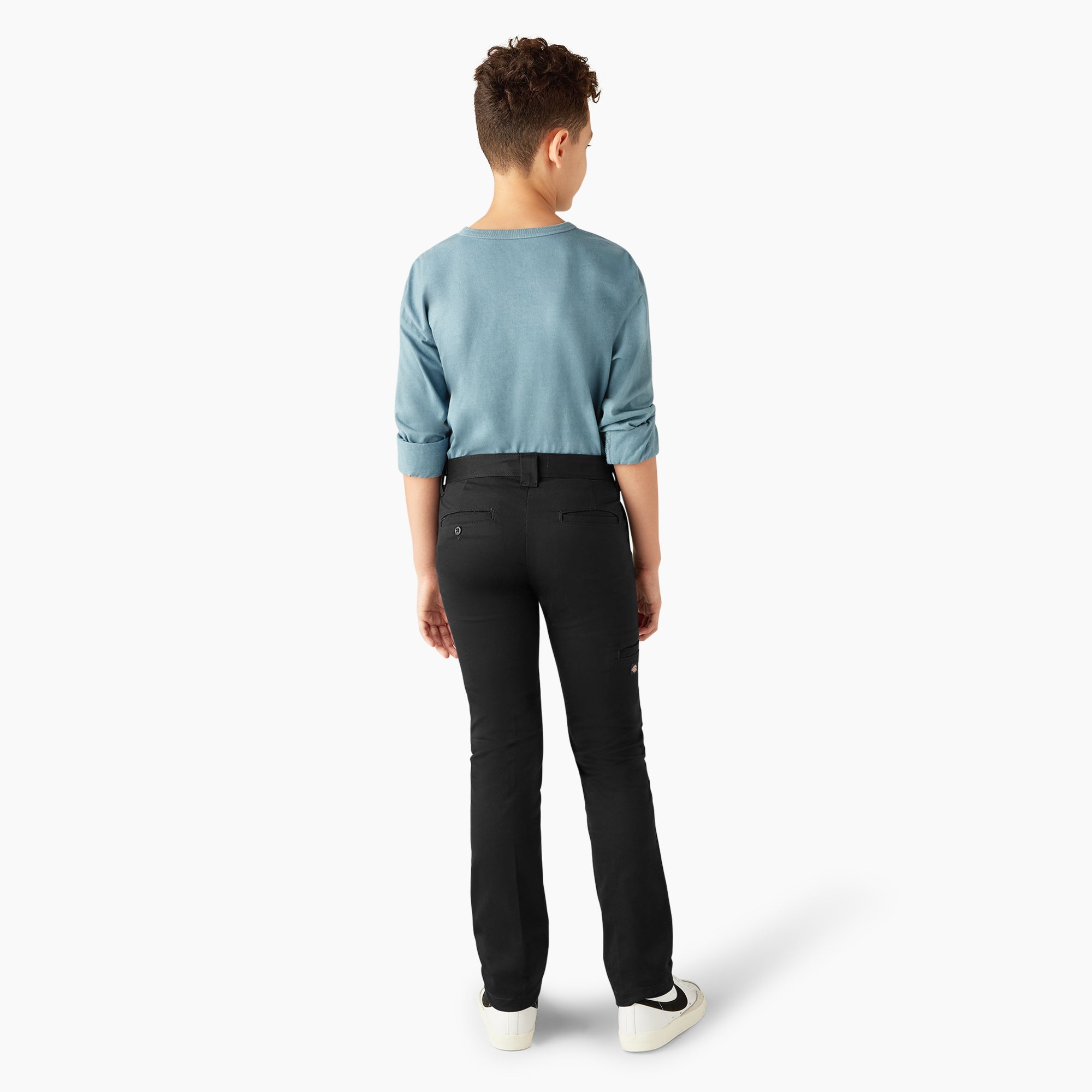 "Boys' FLEX Skinny Fit Double Knee Pants, 4-20"