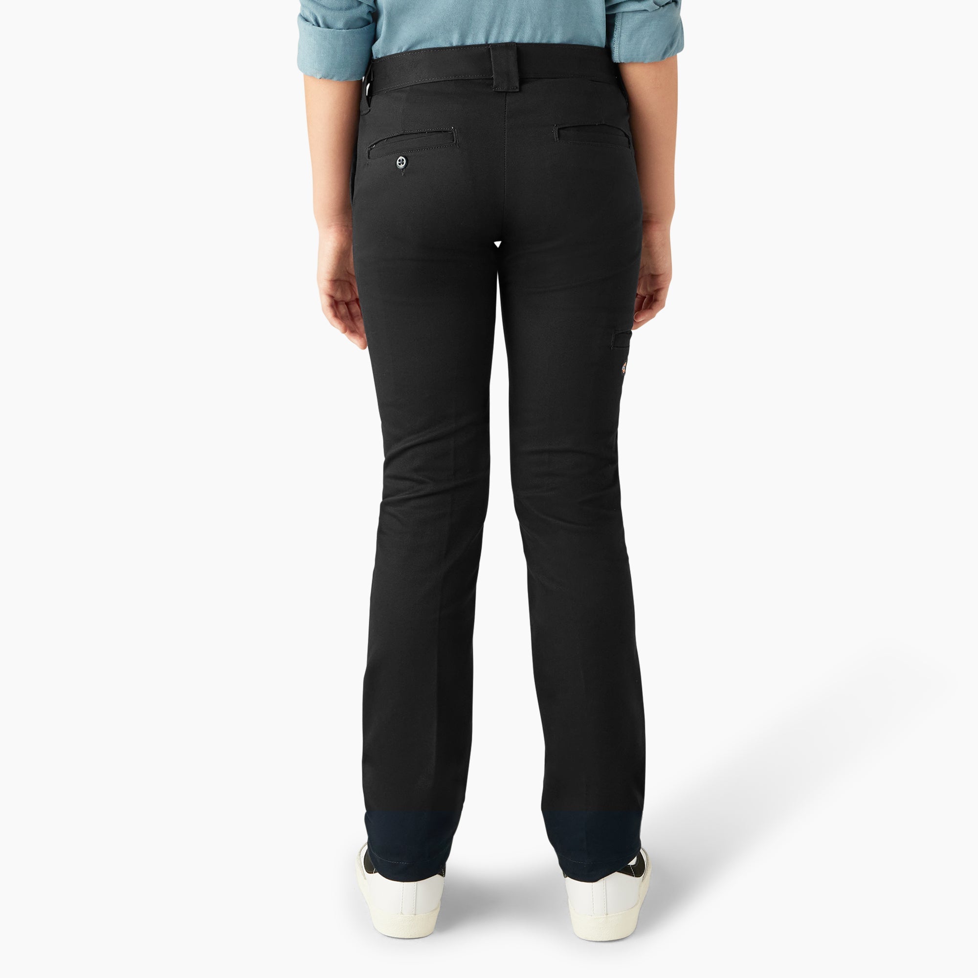"Boys' FLEX Skinny Fit Double Knee Pants, 4-20"