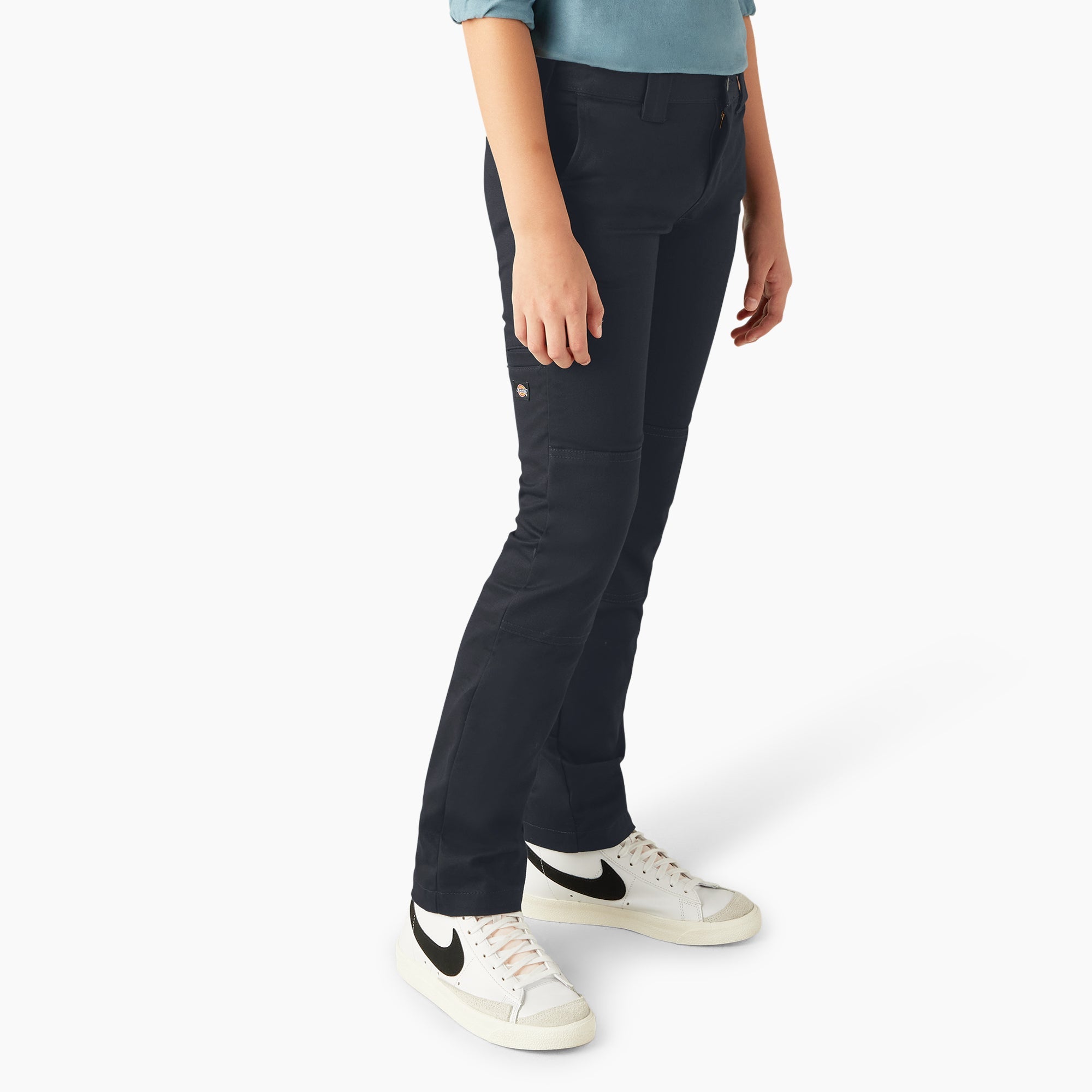 "Boys' FLEX Skinny Fit Double Knee Pants, 4-20"