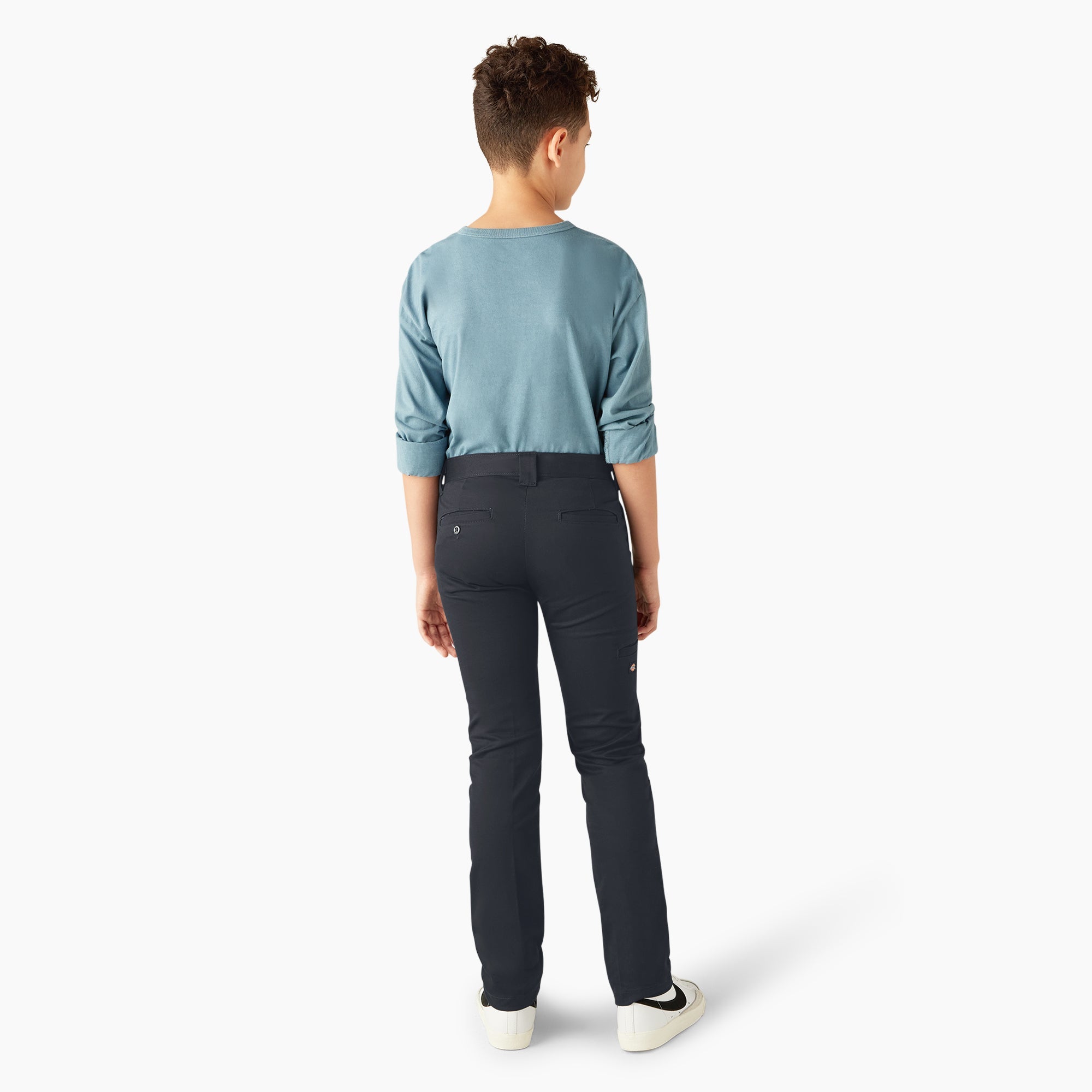 "Boys' FLEX Skinny Fit Double Knee Pants, 4-20"