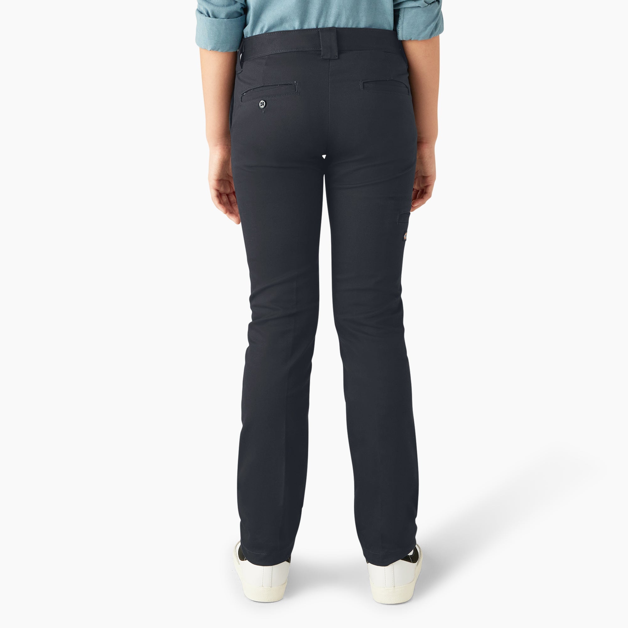 "Boys' FLEX Skinny Fit Double Knee Pants, 4-20"