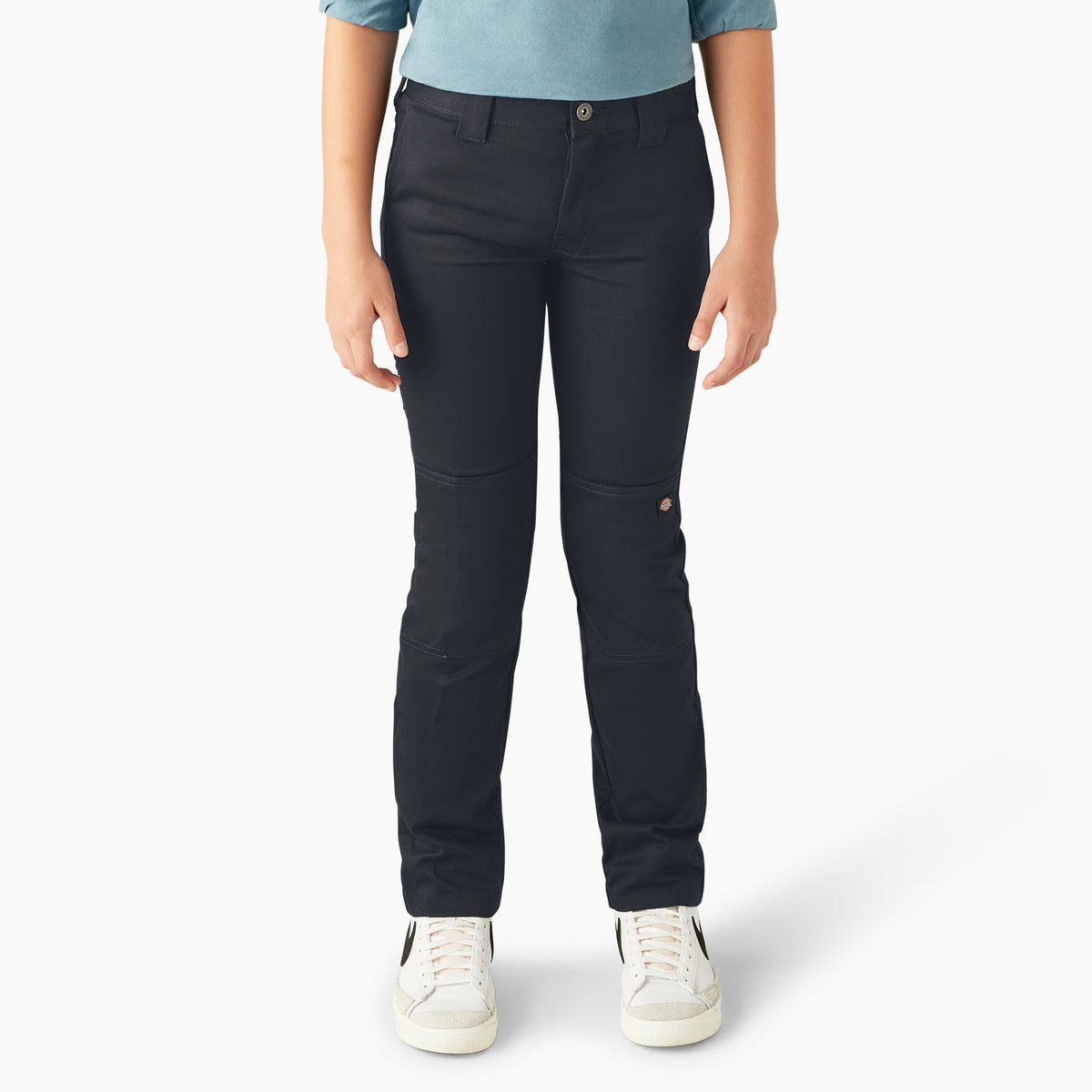 "Boys' FLEX Skinny Fit Double Knee Pants, 4-20"