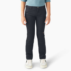 "Boys' FLEX Skinny Fit Double Knee Pants, 4-20"