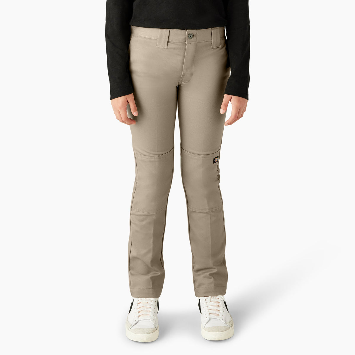 "Boys' FLEX Skinny Fit Double Knee Pants, 4-20"