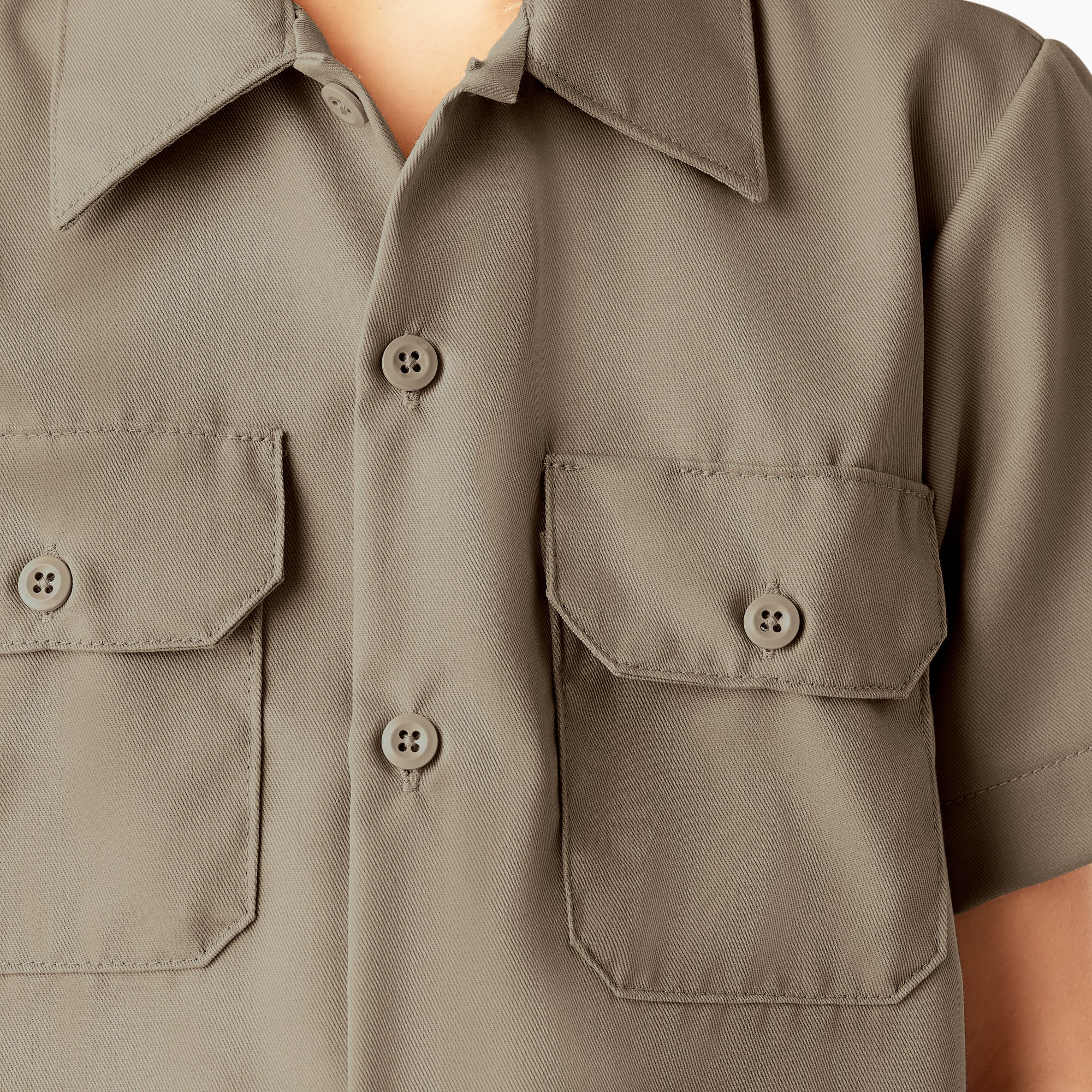 "Kids' Short Sleeve Work Shirt"