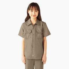 "Kids' Short Sleeve Work Shirt"