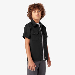 "Kids' Short Sleeve Work Shirt"