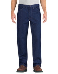 "Flame-Resistant Relaxed Fit Straight Leg Carpenter Jeans"