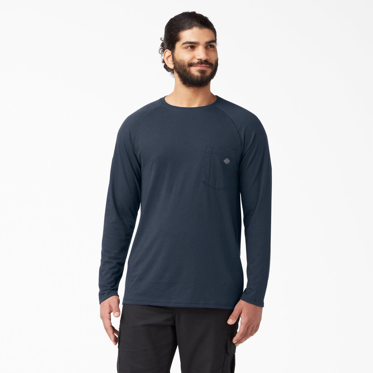 "Cooling Long Sleeve Pocket T-Shirt"