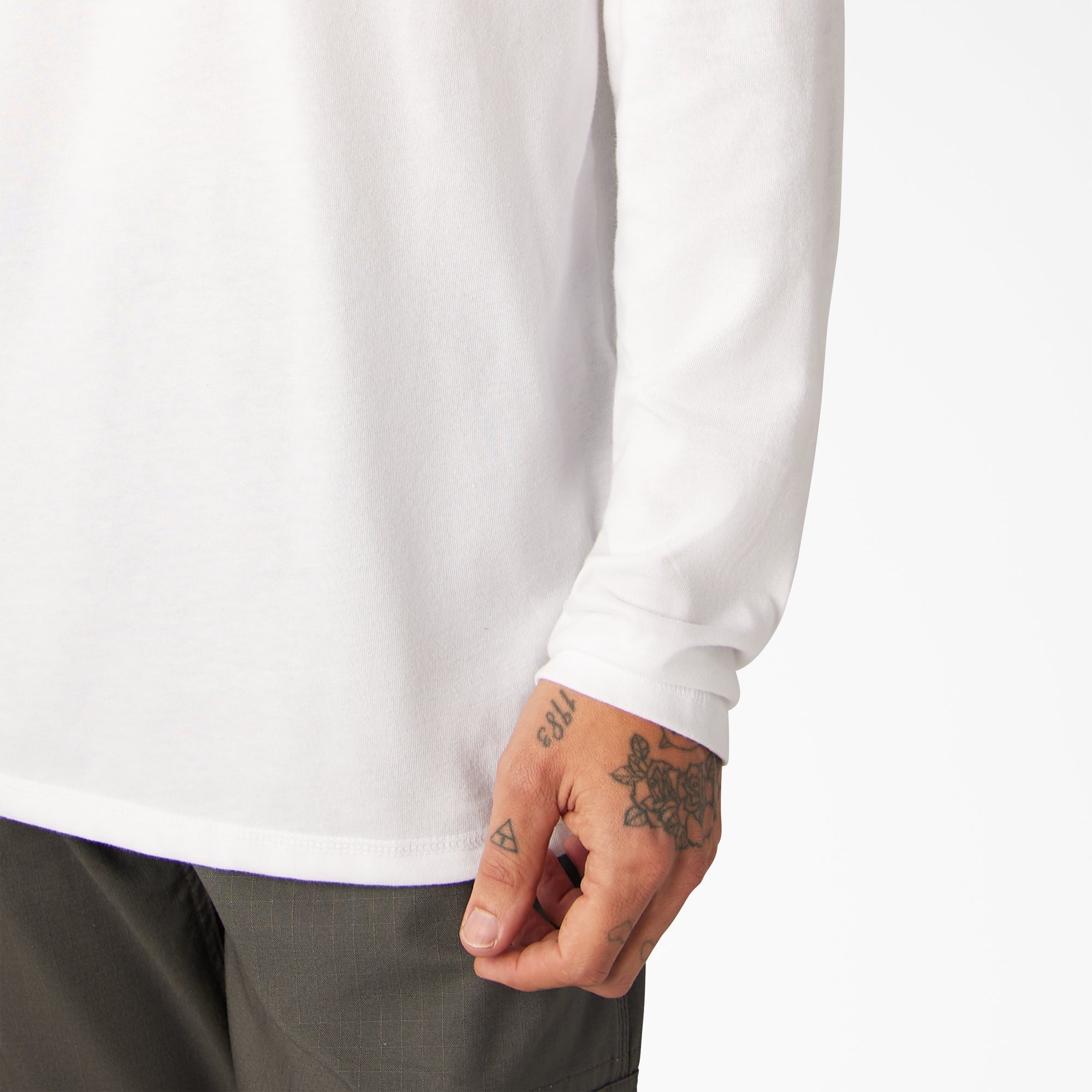 "Cooling Long Sleeve Pocket T-Shirt"