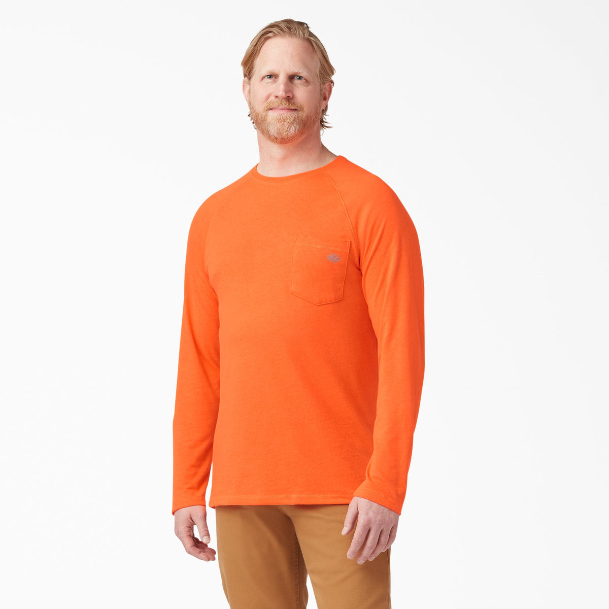 "Cooling Long Sleeve Pocket T-Shirt"