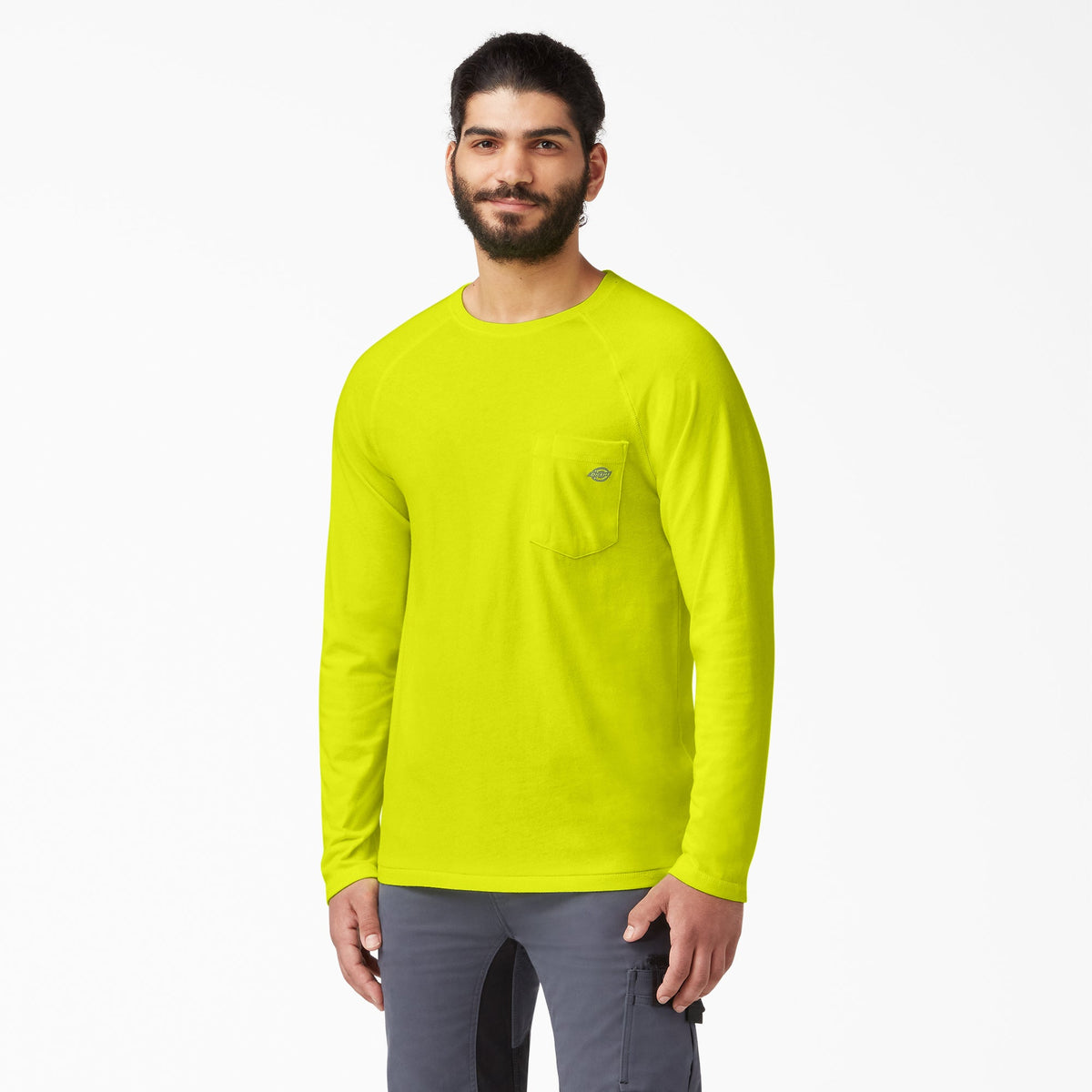 "Cooling Long Sleeve Pocket T-Shirt"