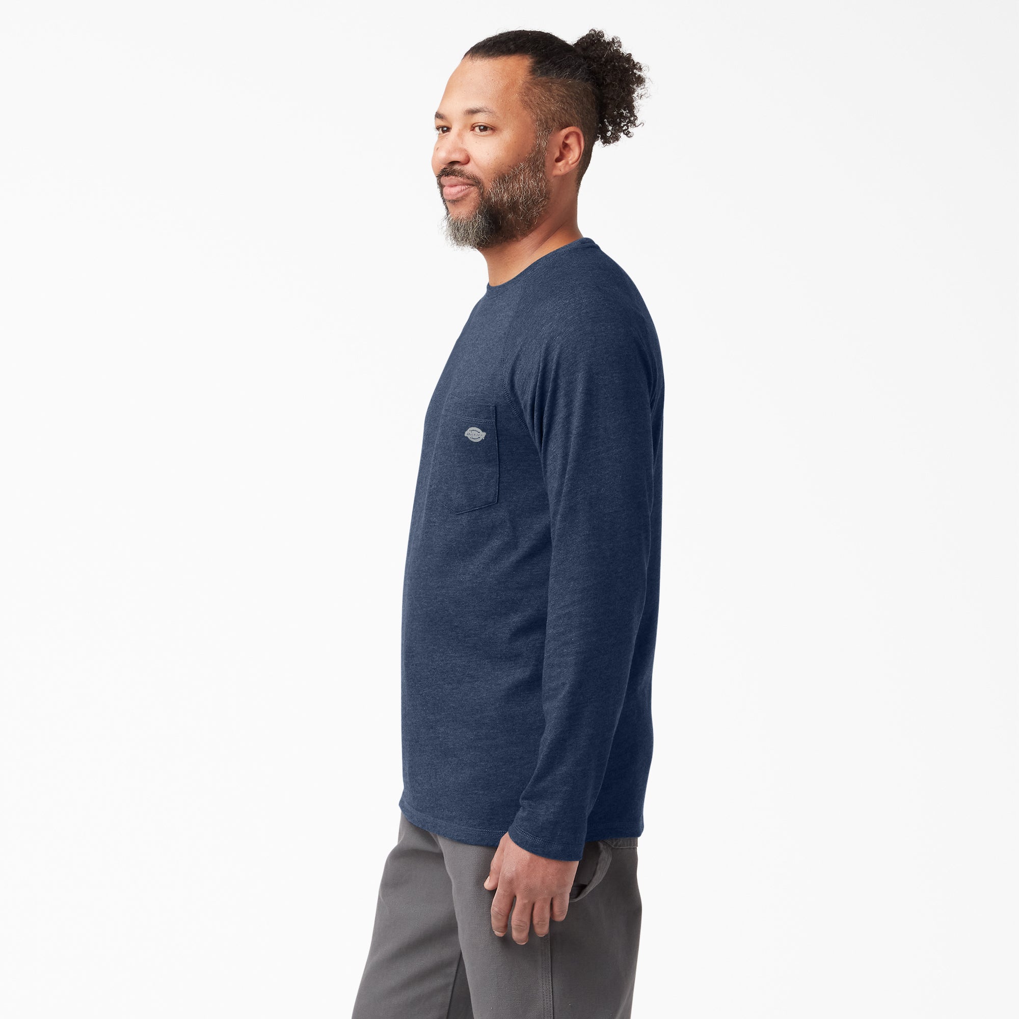 "Cooling Long Sleeve Pocket T-Shirt"