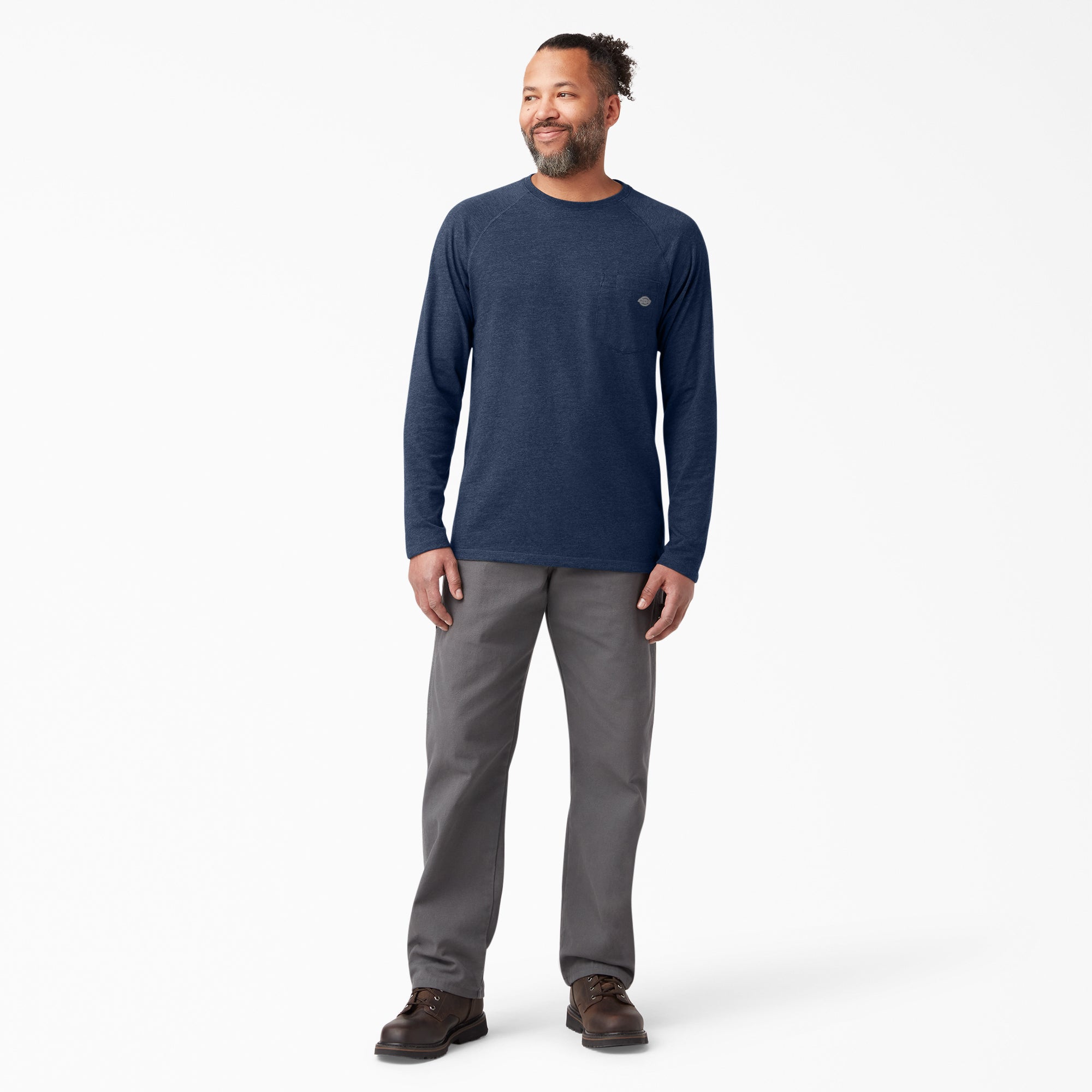 "Cooling Long Sleeve Pocket T-Shirt"