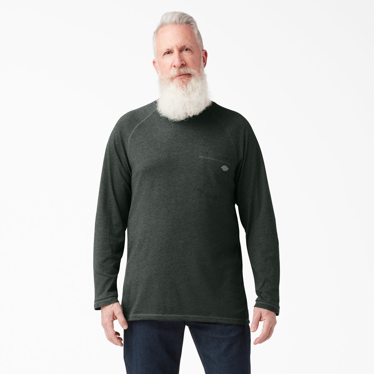 "Cooling Long Sleeve Pocket T-Shirt"