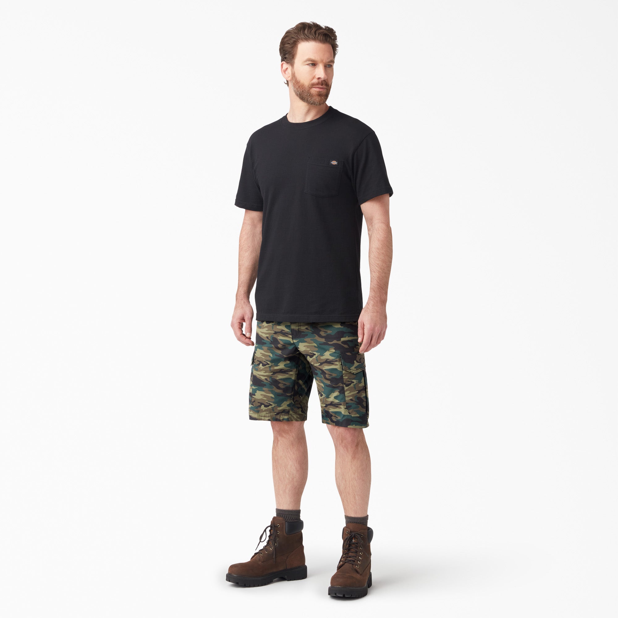 "FLEX Cooling Regular Fit Cargo Shorts, 11"""