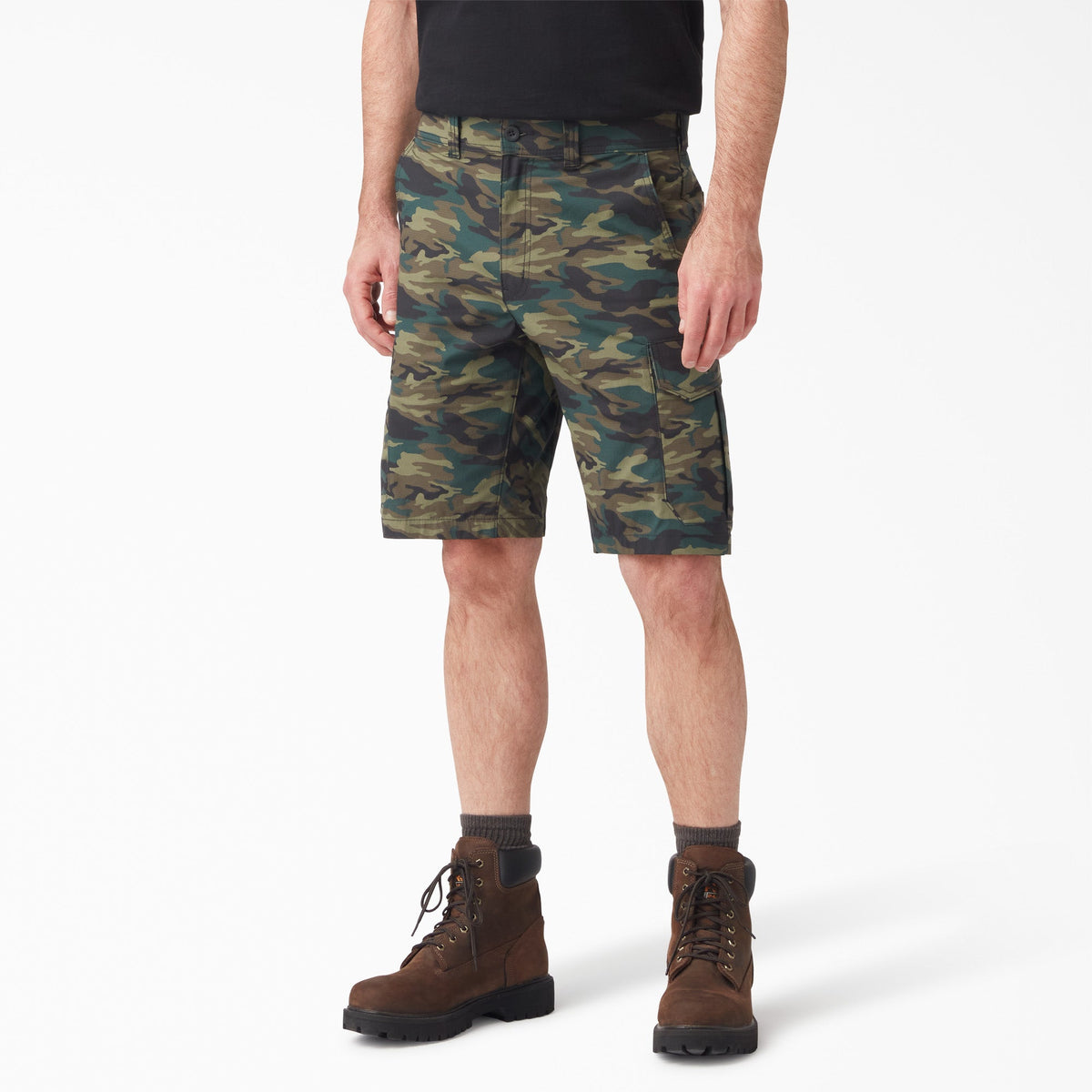 "FLEX Cooling Regular Fit Cargo Shorts, 11"""