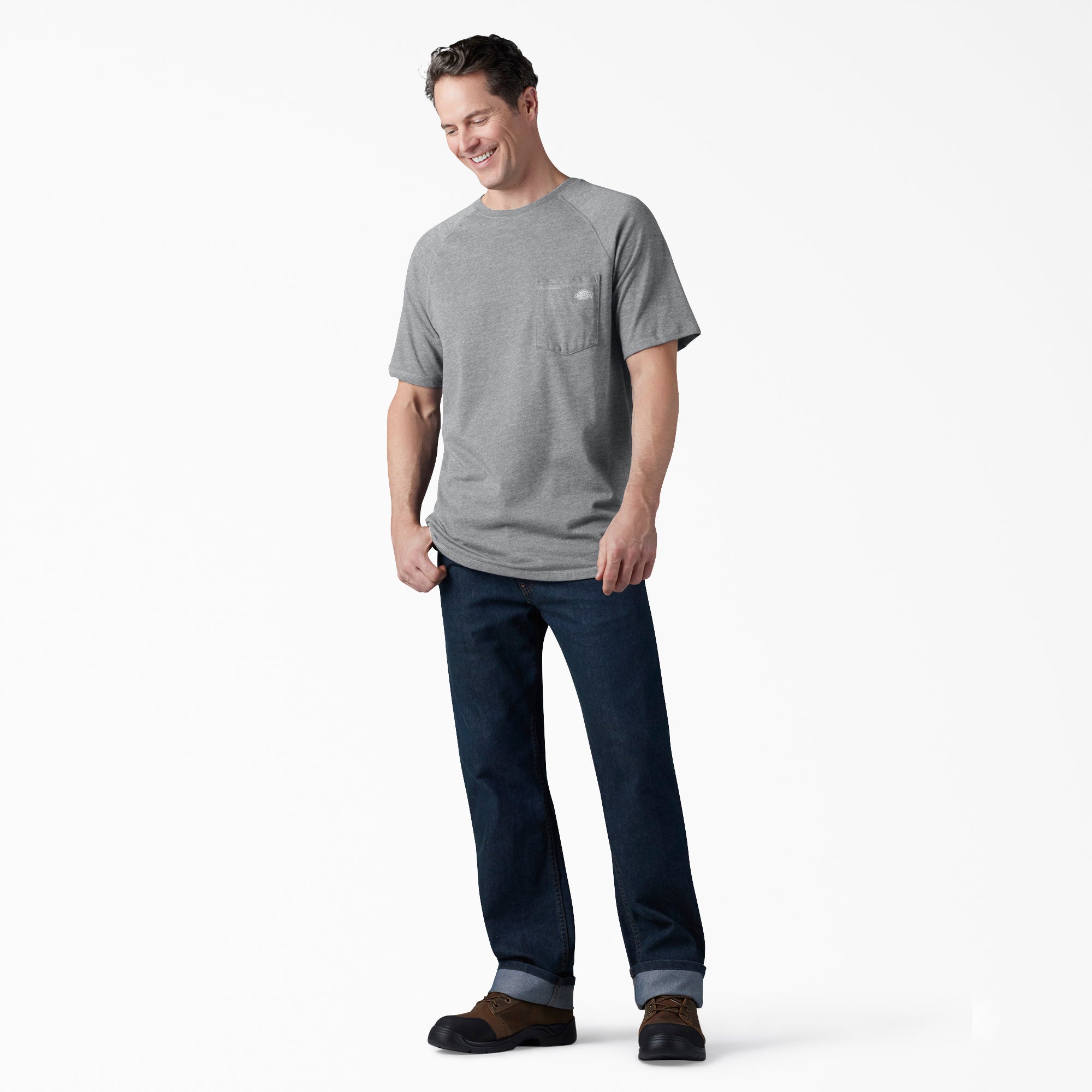 "Cooling Short Sleeve Pocket T-Shirt"