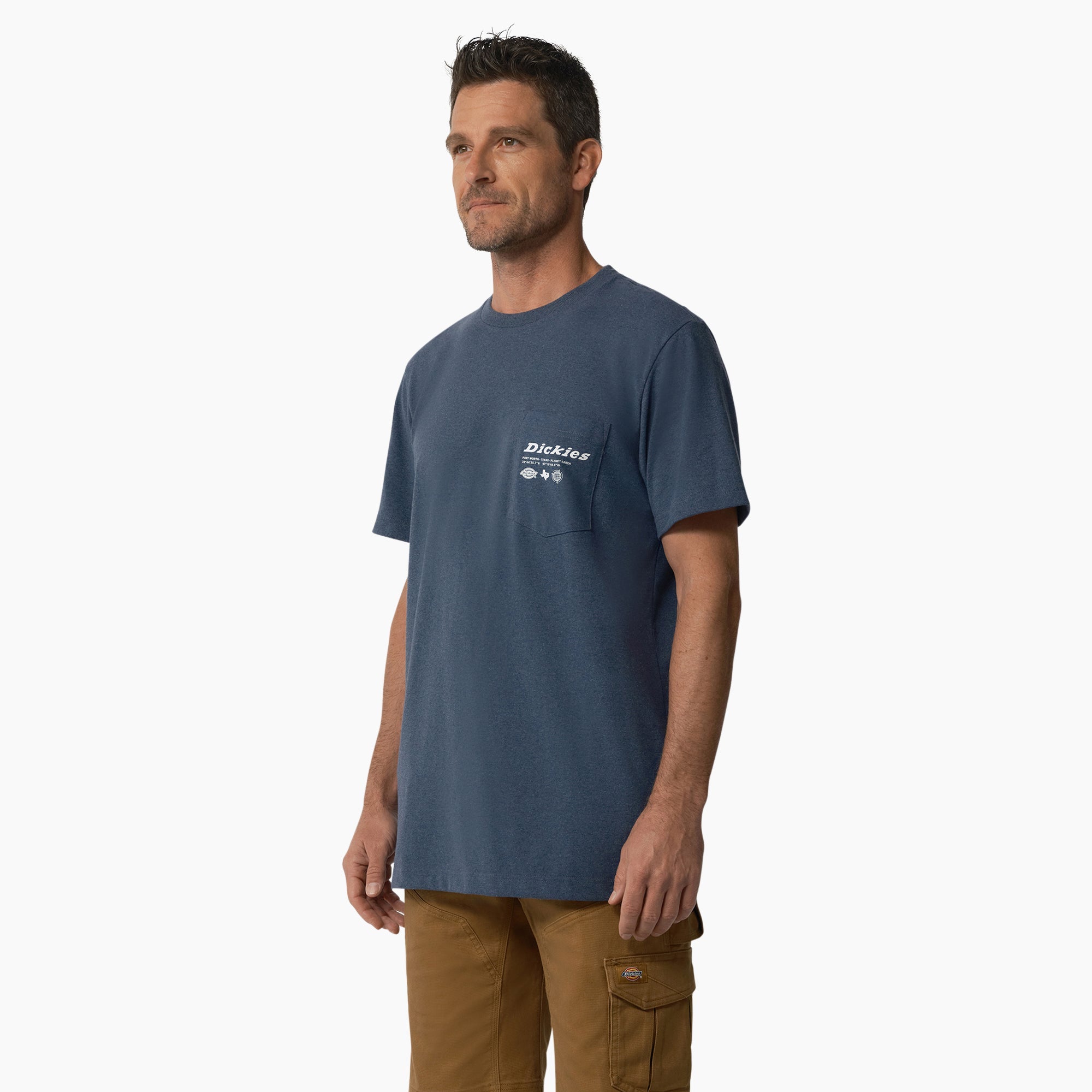 "United By Work Graphic Pocket T-Shirt"