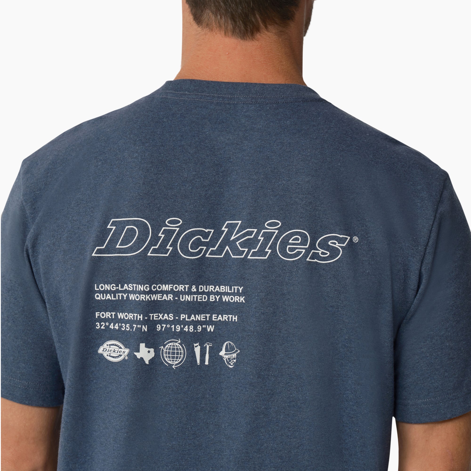 "United By Work Graphic Pocket T-Shirt"