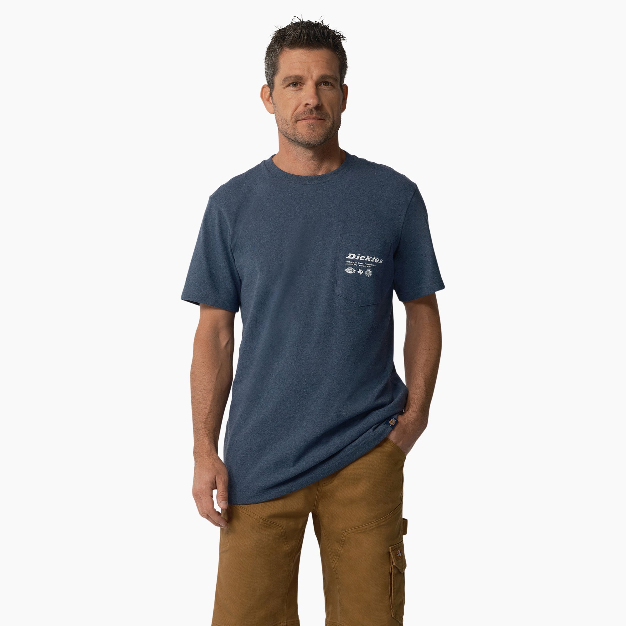 "United By Work Graphic Pocket T-Shirt"