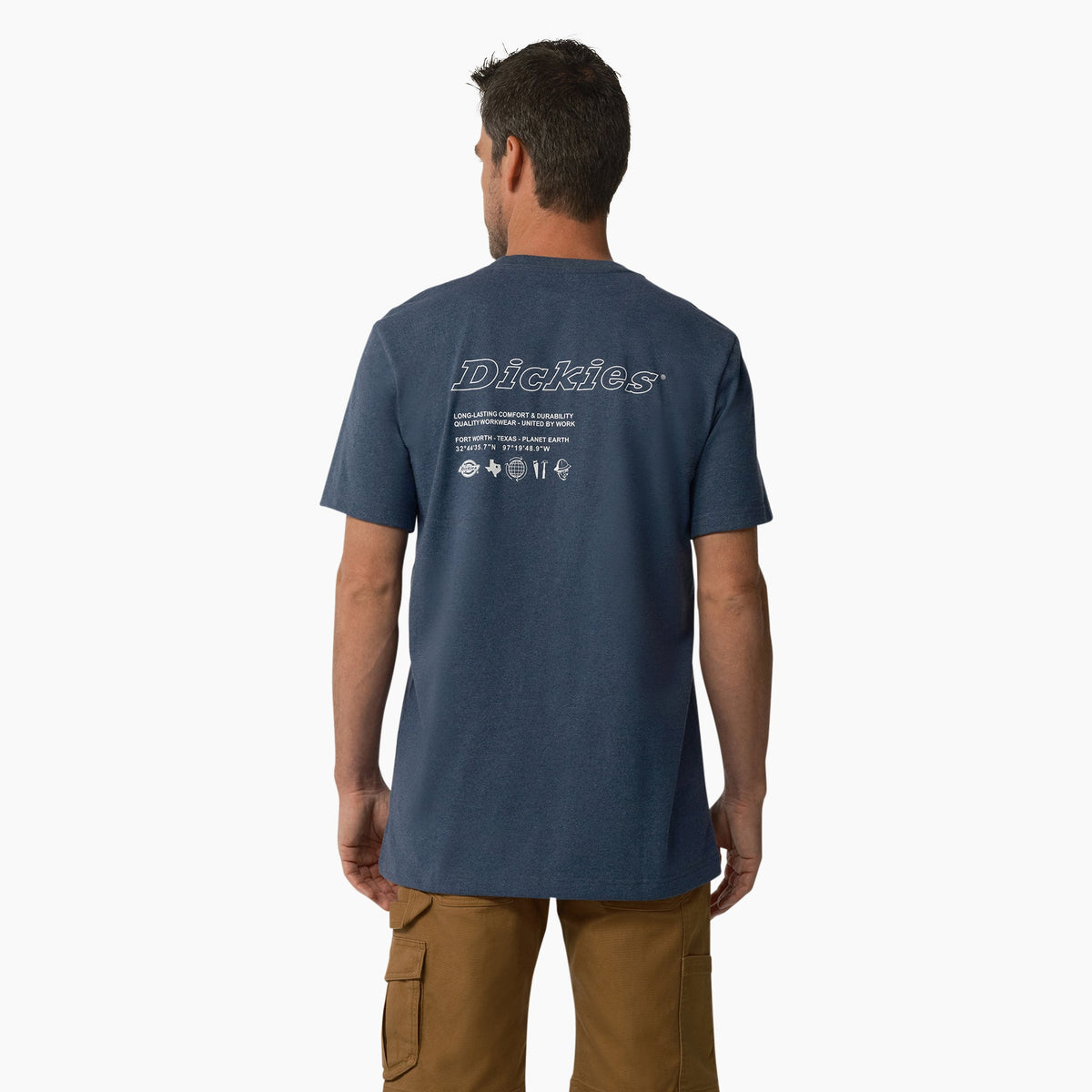 "United By Work Graphic Pocket T-Shirt"
