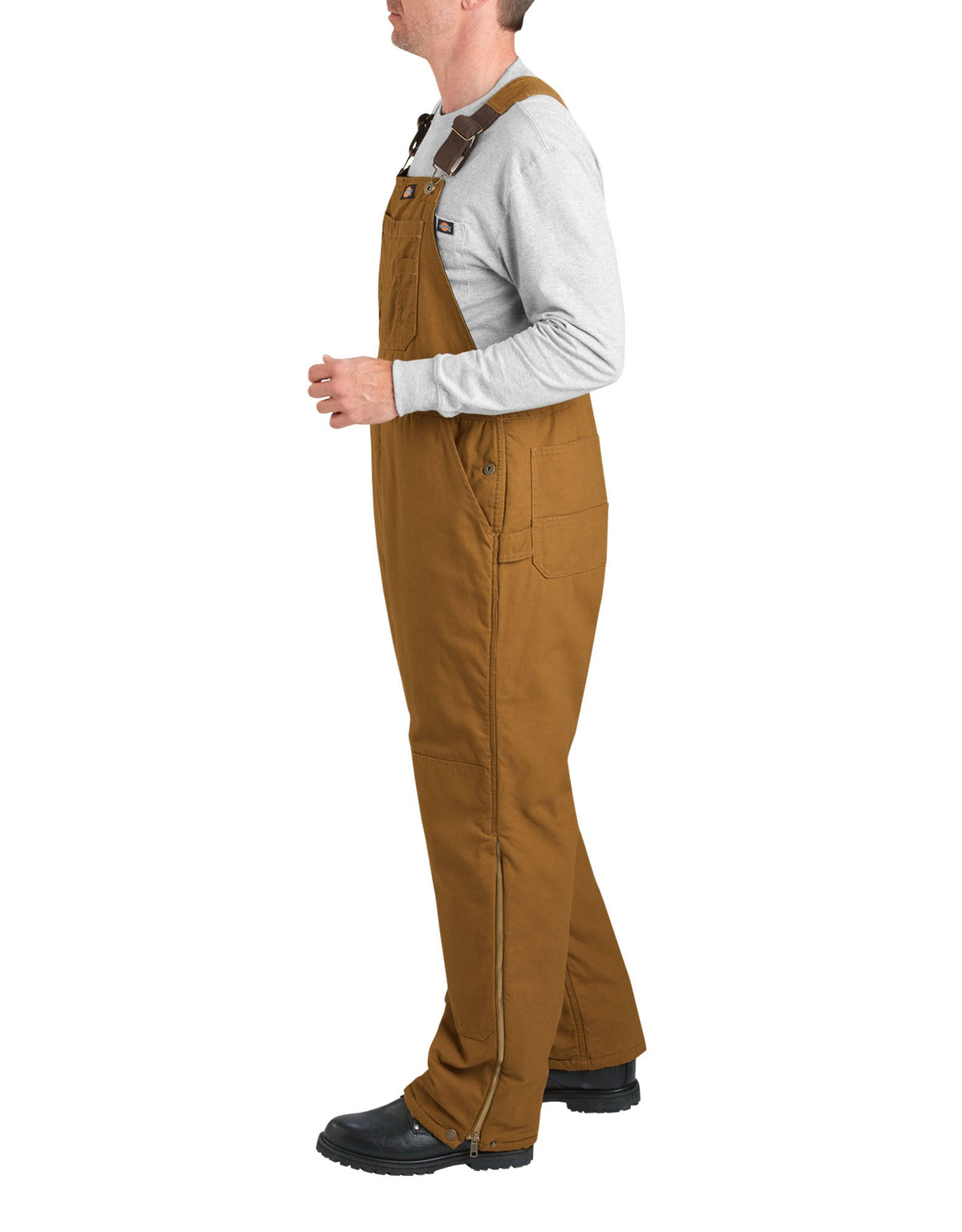 "Sanded Duck Insulated Bib Overalls"